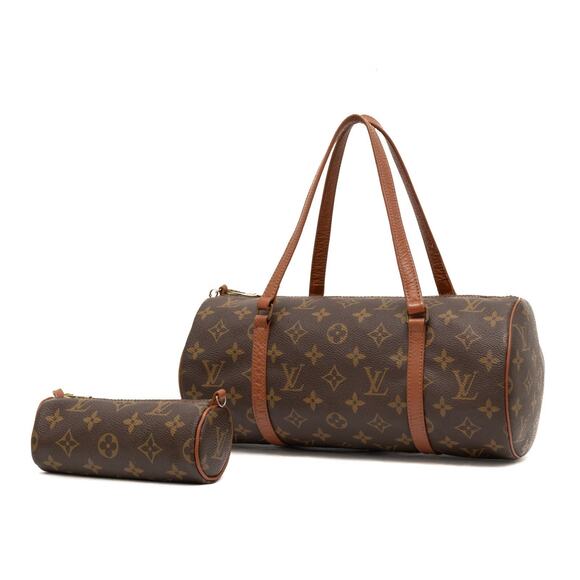 VTG 1984 Set Louis Vuitton Monogram Papillon 30 + Pochette Papillon Handbags - Picture 2 of 14